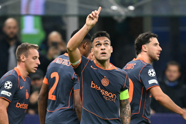 Champions League: Inter llegó a la punta de con otro gol de Lautaro Martínez