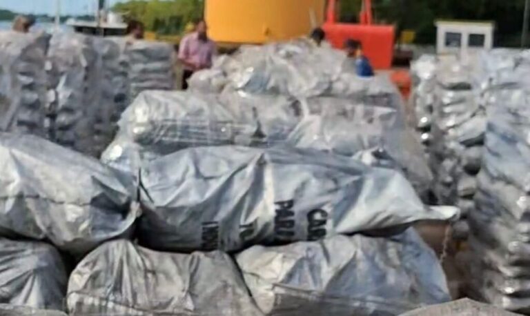El puerto de Barranqueras concretó una nueva exportación de carbón chaqueño a Estados Unidos