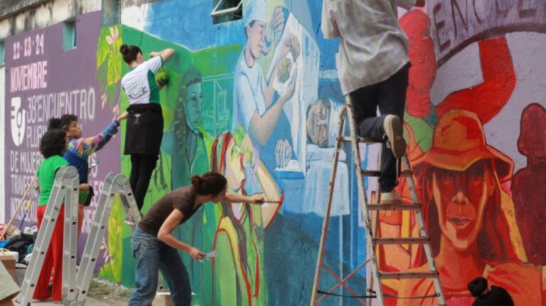 El coraje de las mariposas, una muestra de cara al 38º Encuentro Plurinacional de Mujeres