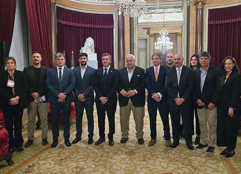 El gobernador Zdero fortaleció lazos institucionales en Lisboa junto al Norte Grande