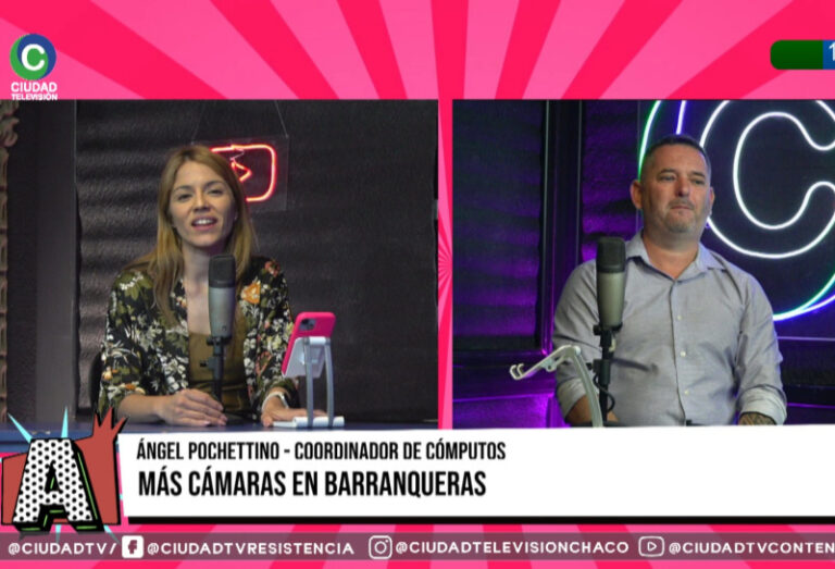 Más de 300 cámaras de seguridad en Barranqueras: Somos un soporte muy importante para las Fuerzas