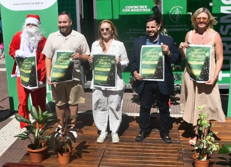 Navidad y fin de año: Vivamos la temporada mágica en Resistencia
