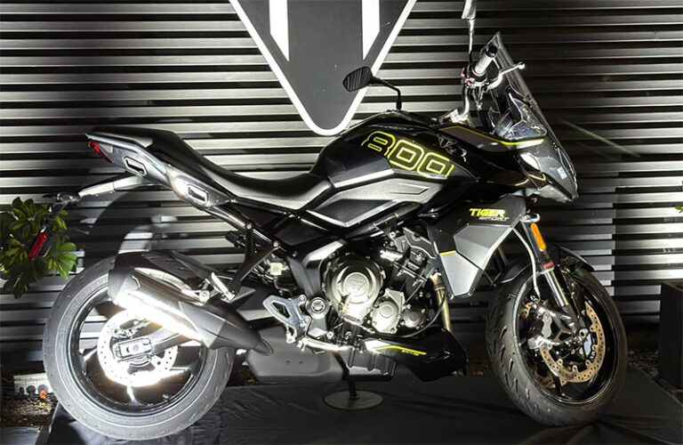 Triumph lanzó en Resistencia la nueva Tiger Sport 800: Una moto completa para la aventura y el asfalto
