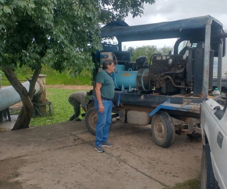 El Gobierno provincial refuerza tareas ante las lluvias
