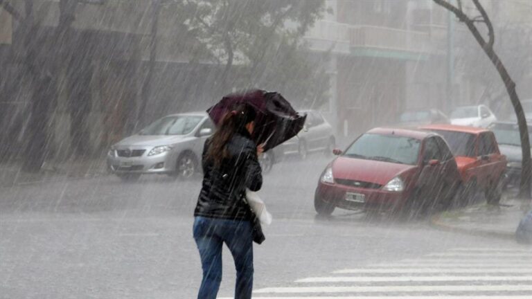 El SMN renovó un alerta amarillo por tormentas en cinco departamentos del Chaco