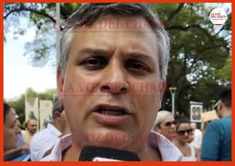 Nos quedamos sin sueldo: trabajadores de Producción protestaron nuevamente en Casa de Gobierno por la quita del Fondo Estímulo