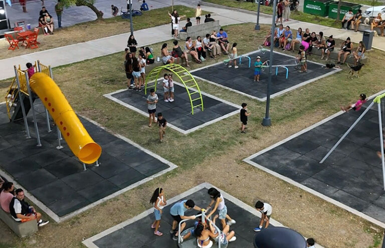Luego de años vallada, el municipio habilitó las refacciones de la Plazoleta del Barrio Provincias Unidas