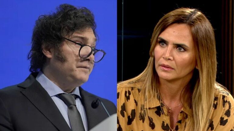 Amalia Granata cruzó a Javier Milei en pleno discurso: «Que alguien le avise que…»