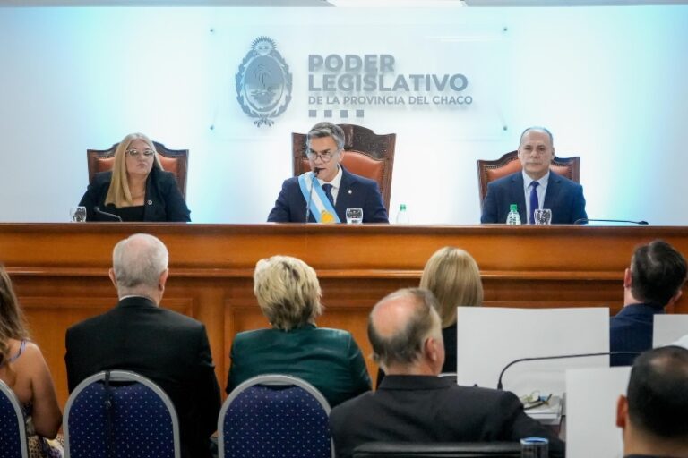 Apertura de sesiones: Vamos hacia una provincia ordenada y con rumbo, expresó Zdero