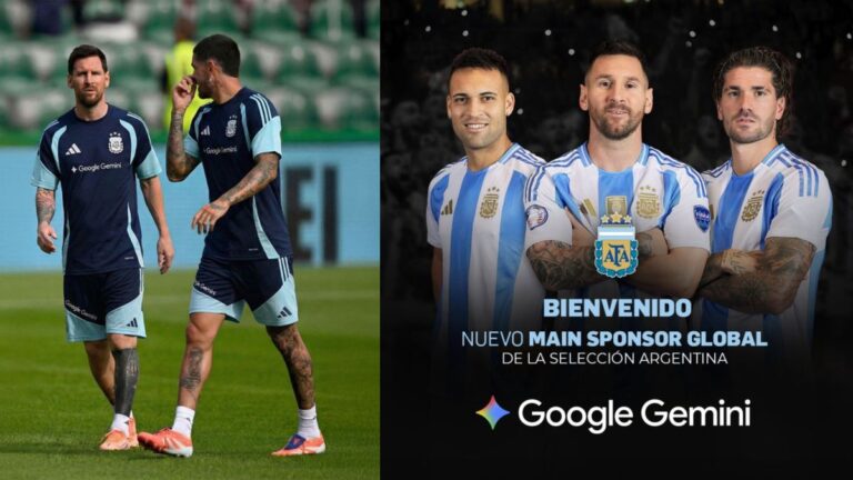 Google se suma a los campeones del mundo: será el nuevo Main Sponsor Global de la Selección Argentina