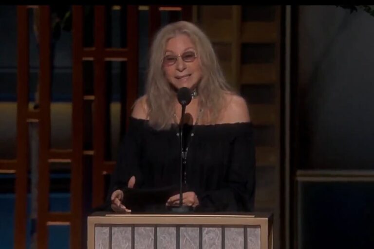 Barbra Streisand dio un emotivo show en los Oscar 2026