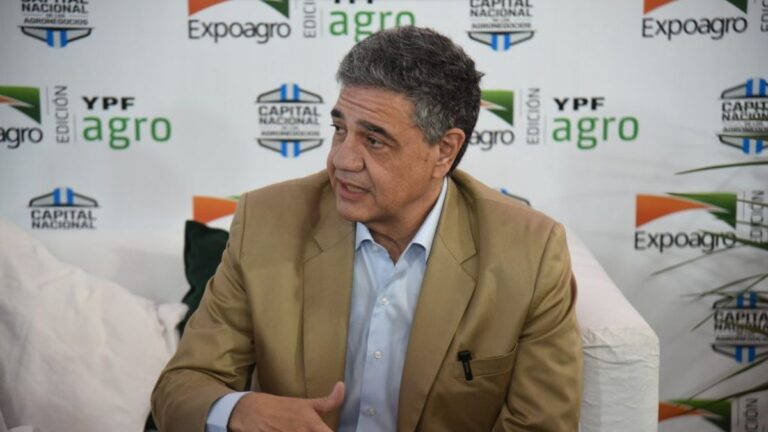 Jorge Macri visitó Expoagro y llamó a terminar con la «falsa dicotomía» entre el campo y la ciudad