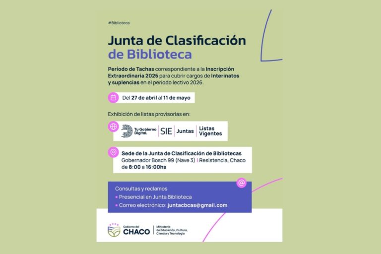 Bibliotecarios en capacitación en el Chaco