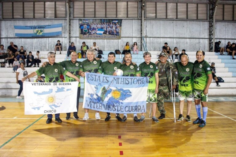 Vista del Polideportivo Jaime Zapata durante una actividad deportiva en la provincia del Chaco.