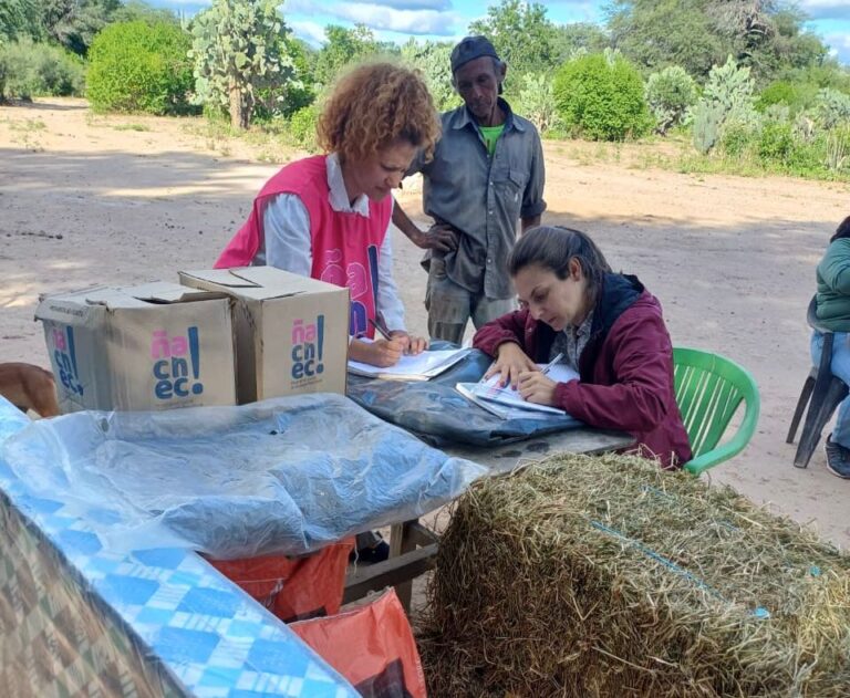 Operativo de asistencia del Gobierno del Chaco en la región de El Impenetrable