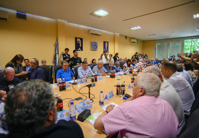 Reunión de la CGT en rechazo al fallo sobre la Reforma Laboral