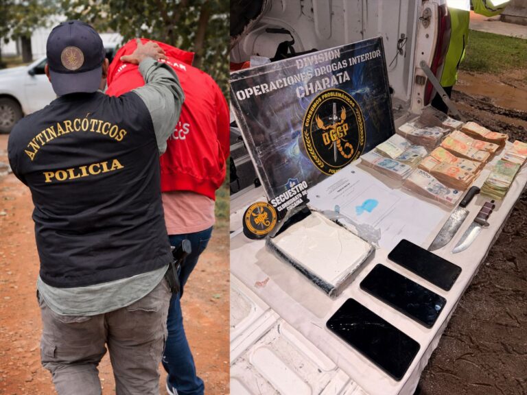 Ministro de Seguridad del Chaco, Hugo Matkovich, durante anuncio de medidas de seguridad.