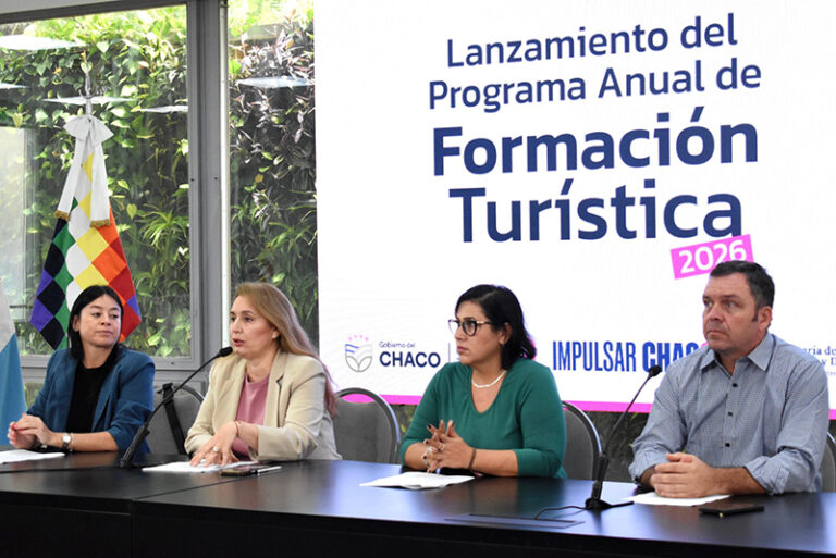 Presentación del Programa Anual de Formación Turística 2026 del Instituto de Turismo del Chaco