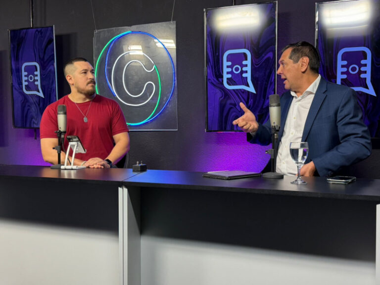 Cristian Ocampo, economista y exministro de Hacienda del Chaco, durante una entrevista.