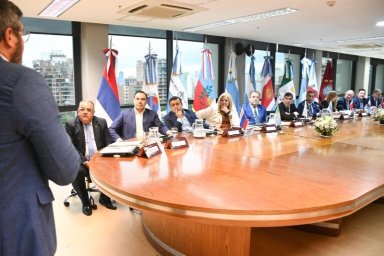Legisladores chaqueños en la sesión del Parlamento del Norte Grande en Tucumán