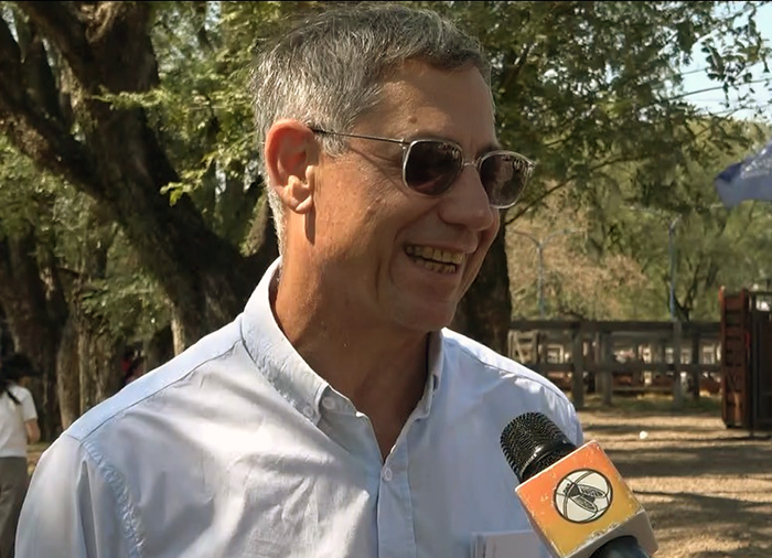 Retrato de Martín Bruzzo, empresario y dirigente rural de Corrientes.