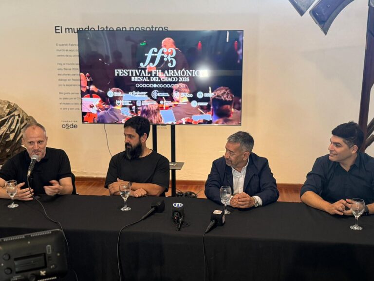 Presentación del Festival Filarmónico Juvenil y la Tecnicatura Orquestal en el Chaco