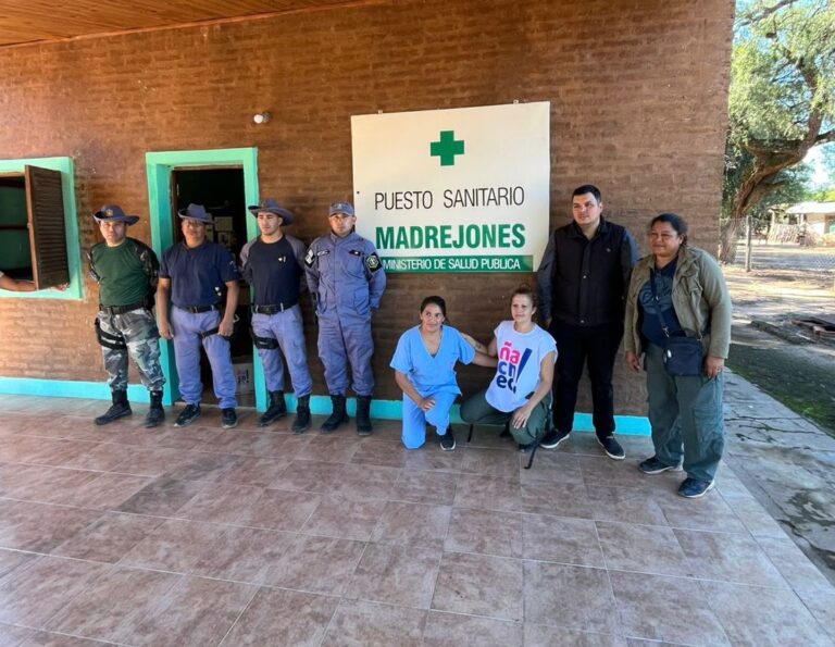 Gobernador Leandro Zdero en actividad de gestión territorial en la provincia del Chaco