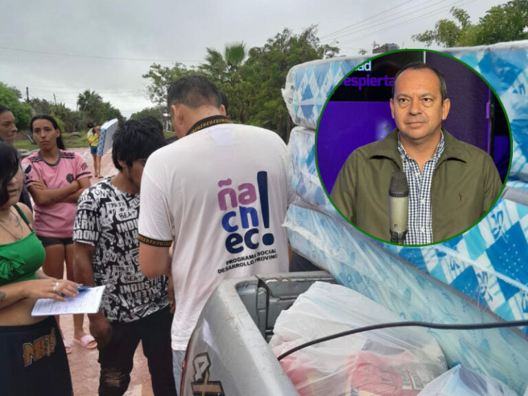 Inundaciones en el Chaco con agua en calles y viviendas