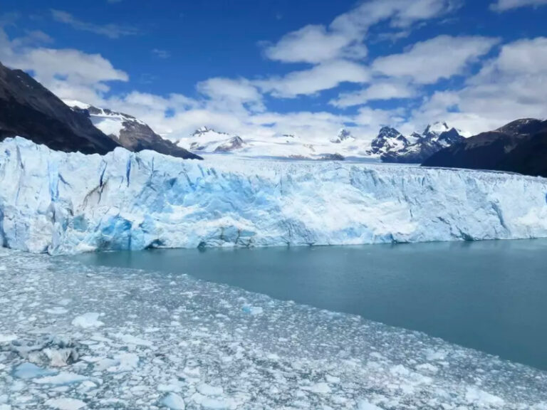 Glaciares en la provincia de Santa Cruz