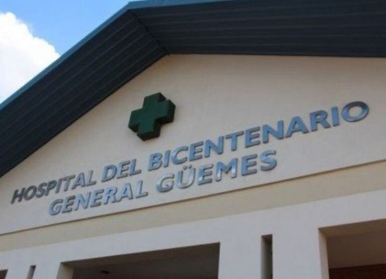 Fachada del Hospital de Juan José Castelli