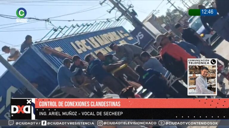 Operario electrocutado en Castelli al 3200 en Resistencia