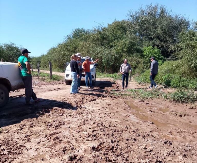 Obras de canalización en Pampa del Indio para conectar los riachos El Salado y El Guaycurú