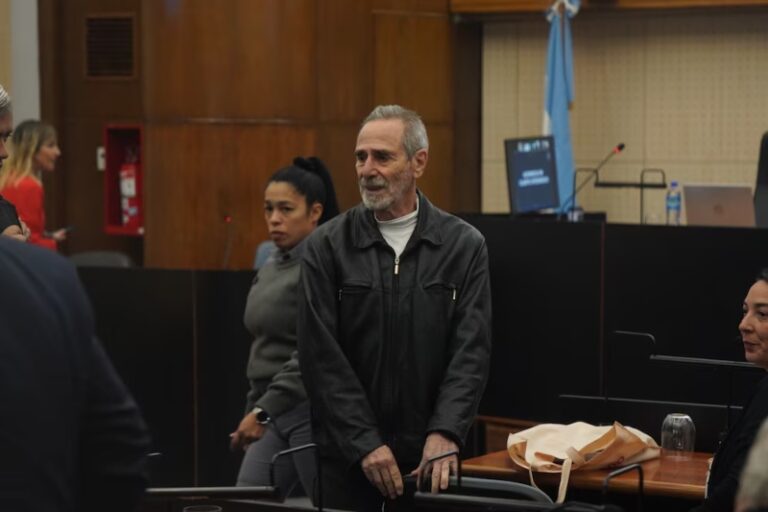 Ricardo Jaime en los tribunales durante el juicio de la Causa Cuadernos