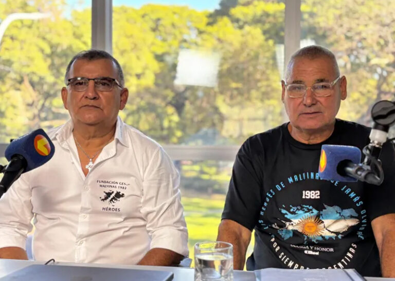 Roberto Báez y Carlos Trangoni, veteranos de guerra de Malvinas del Chaco