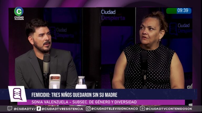 Subsecretaria Sonia Valenzuela en conferencia sobre femicidio de Graciela López