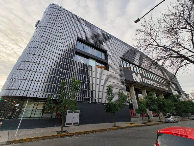 Fachada del Movistar Arena en Buenos Aires