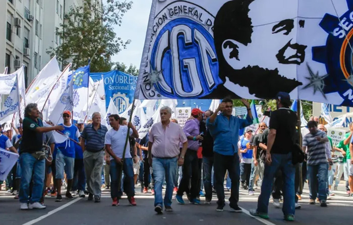 Acto de la CGT por el Día del Trabajador en la Ciudad de Buenos Aires